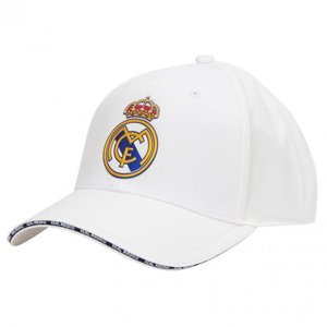 Real Madrid čepice baseballová kšiltovka No44 Crest white 53383