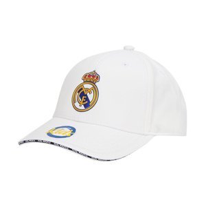 Real Madrid dětská čepice baseballová kšiltovka No44 Crest white 53386