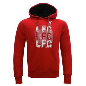 FC Liverpool pánská mikina s kapucí 3LFC red 53839
