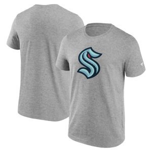 Seattle Kraken pánské tričko Primary Logo Graphic T-Shirt Sport Gray Heather Fanatics Branded 105864