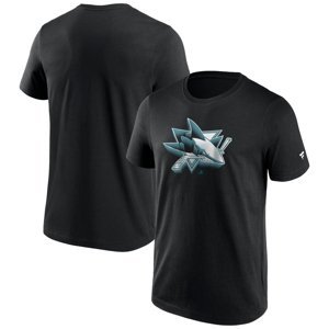 San Jose Sharks pánské tričko Chrome Graphic T-Shirt Black Fanatics Branded 105888