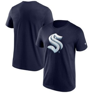 Seattle Kraken pánské tričko Chrome Graphic T-Shirt Maritime Blue Fanatics Branded 105900