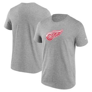 Detroit Red Wings pánské tričko Logo Graphic Sport Gray Heather Fanatics Branded 105975