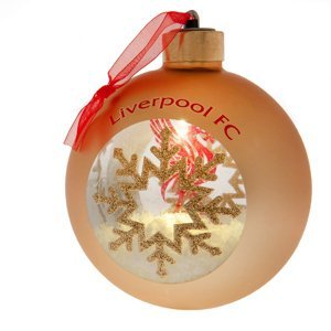 FC Liverpool vánoční dekorace Premium LED Bauble TM-03630