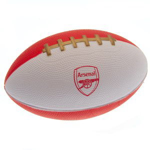 FC Arsenal mini míč na americký fotbal red and white TM-03732