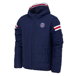 Paris Saint Germain dětská zimní bunda s kapucí Stripe blue 54547