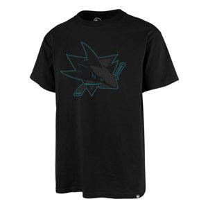 San Jose Sharks pánské tričko Imprint Echo Tee Dark 47 Brand 107289