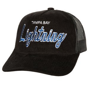 Tampa Bay Lightning čepice baseballová kšiltovka NHL Times Up Trucker black Mitchell & Ness 106350