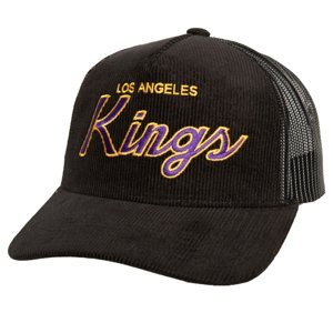 Los Angeles Kings čepice baseballová kšiltovka NHL Times Up Trucker black Mitchell & Ness 106374