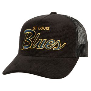 St. Louis Blues čepice baseballová kšiltovka NHL Times Up Trucker black Mitchell & Ness 106392