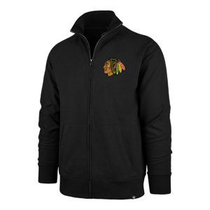 Chicago Blackhawks pánská mikina Core Islington Track Jacket Jet Black 47 Brand 106977