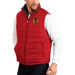 Chicago Blackhawks pánská vesta Power Hitter Reversible Vest G-III Sports by Carl Banks 107265