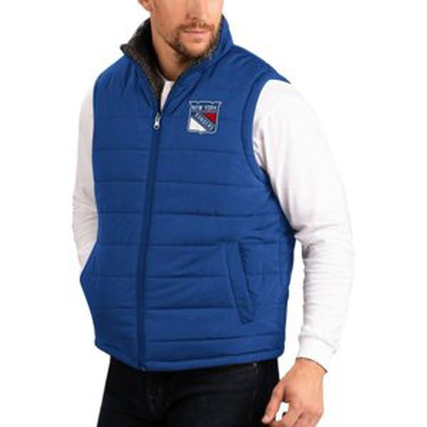 New York Rangers pánská vesta Power Hitter Reversible Vest G-III Sports by Carl Banks 107274