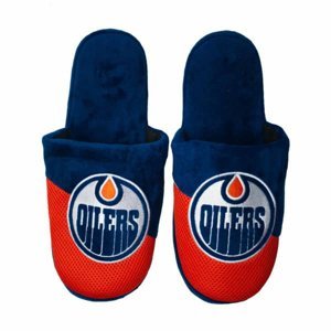 Edmonton Oilers pánské pantofle Logo Staycation Slipper 103917