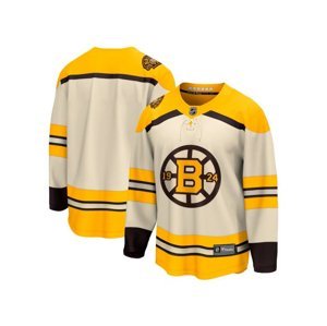 Boston Bruins dětský hokejový dres Cream 100th Anniversary Premier Breakaway Jersey Fanatics Branded 107595