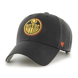 Edmonton Oilers čepice baseballová kšiltovka gold black 47 Brand 107112
