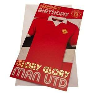 Manchester United narozeninové přání Retro - Hope you have a great day! TM-03895