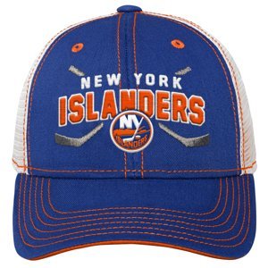 New York Islanders dětská čepice baseballová kšiltovka Core Lockup Trucker Snapback Outerstuff 96156