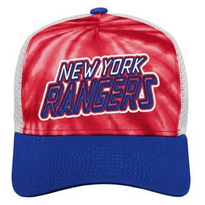 New York Rangers dětská čepice baseballová kšiltovka Santa Cruz Tie Dye Trucker Outerstuff 99012