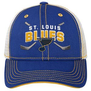 St. Louis Blues dětská čepice baseballová kšiltovka Core Lockup Trucker Snapback Outerstuff 100071