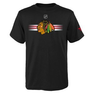 Chicago Blackhawks dětské tričko Apro Logo Ss Ctn Tee black Fanatics Branded 108960
