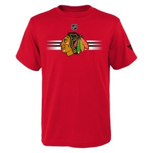 Chicago Blackhawks dětské tričko Apro Logo Ss Ctn Tee red Fanatics Branded 108963
