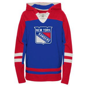 New York Rangers dětská mikina s kapucí Ageless Revisited - Home Po Hoodie Outerstuff 109407