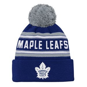 Toronto Maple Leafs dětská zimní čepice Jacquard Cuffed Knit With Pom Outerstuff 109509
