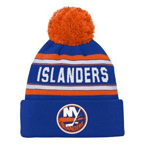 New York Islanders dětská zimní čepice Jacquard Cuffed Knit With Pom Outerstuff 109515