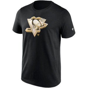 Pittsburgh Penguins pánské tričko Chrome Graphic T-Shirt Black Fanatics Branded 105891