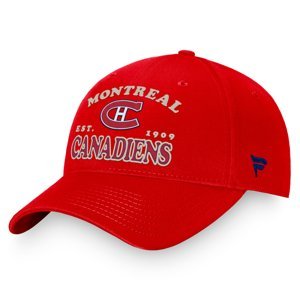 Montreal Canadiens čepice baseballová kšiltovka Heritage Unstructured Adjustable Fanatics Branded 109983