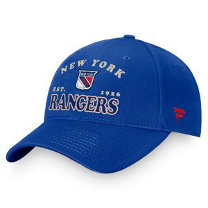 New York Rangers čepice baseballová kšiltovka Heritage Unstructured Adjustable Fanatics Branded 109986