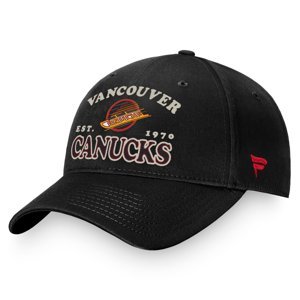Vancouver Canucks čepice baseballová kšiltovka Heritage Unstructured Adjustable Fanatics Branded 110001