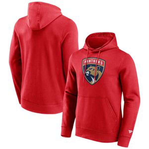 Florida Panthers pánská mikina s kapucí Primary Logo Graphic Hoodie red Fanatics Branded 109707