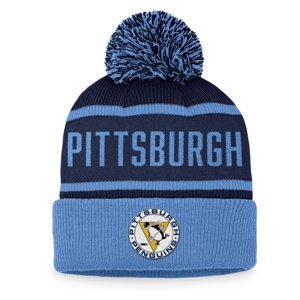 Pittsburgh Penguins zimní čepice Heritage Beanie Cuff with Pom Fanatics Branded 109887