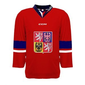 Hokejové reprezentace hokejový dres Czech Republic 2023/2024 CCM Fandres replica - red CCM 110211