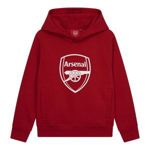 FC Arsenal dětská mikina s kapucí No1 red 56052