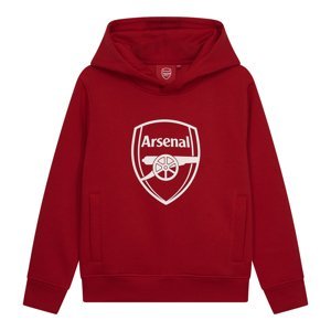 FC Arsenal dětská mikina s kapucí No1 red 56052