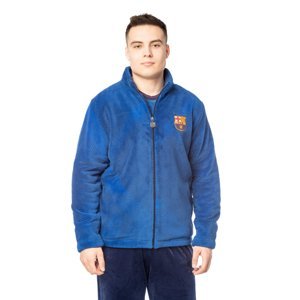 FC Barcelona pánská mikina s kapucí Chaqueta blue - L