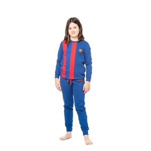FC Barcelona dětské pyžamo Azul - 11-12 let