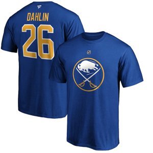 Buffalo Sabres pánské tričko Rasmus Dahlin #26 Authentic Stack Name & Number Fanatics Branded 111396