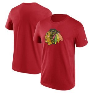 Chicago Blackhawks pánské tričko Primary Logo Graphic T-Shirt red Fanatics Branded 109698