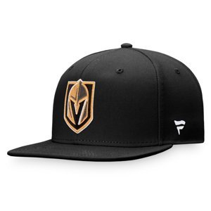 Vegas Golden Knights čepice flat kšiltovka Core Snapback black Fanatics Branded 109860