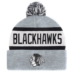 Chicago Blackhawks zimní čepice Biscuit Knit Skull Fanatics Branded 111780