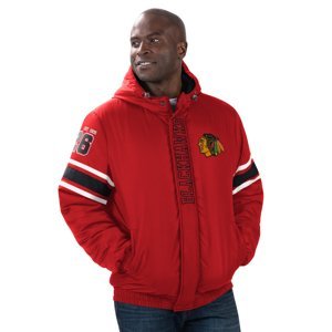Chicago Blackhawks pánská bunda s kapucí Tight End Winter Jacket G-III Sports by Carl Banks 111717