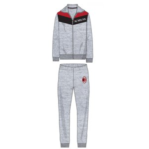 AC Milan pánské pyžamo Long grey 56477