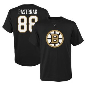 Boston Bruins dětské tričko David Pastrňák #88 Player Name & Number Outerstuff 111240