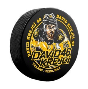 Boston Bruins puk David Krejčí #46 Exclusive Collection 111819