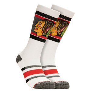 Chicago Blackhawks ponožky NHL Cross Bar Crew Socks Mitchell & Ness 112096