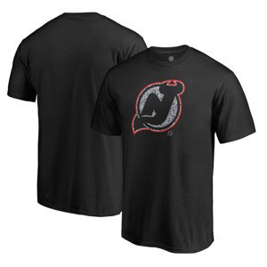 New Jersey Devils pánské tričko Static Logo black Fanatics Branded 112294